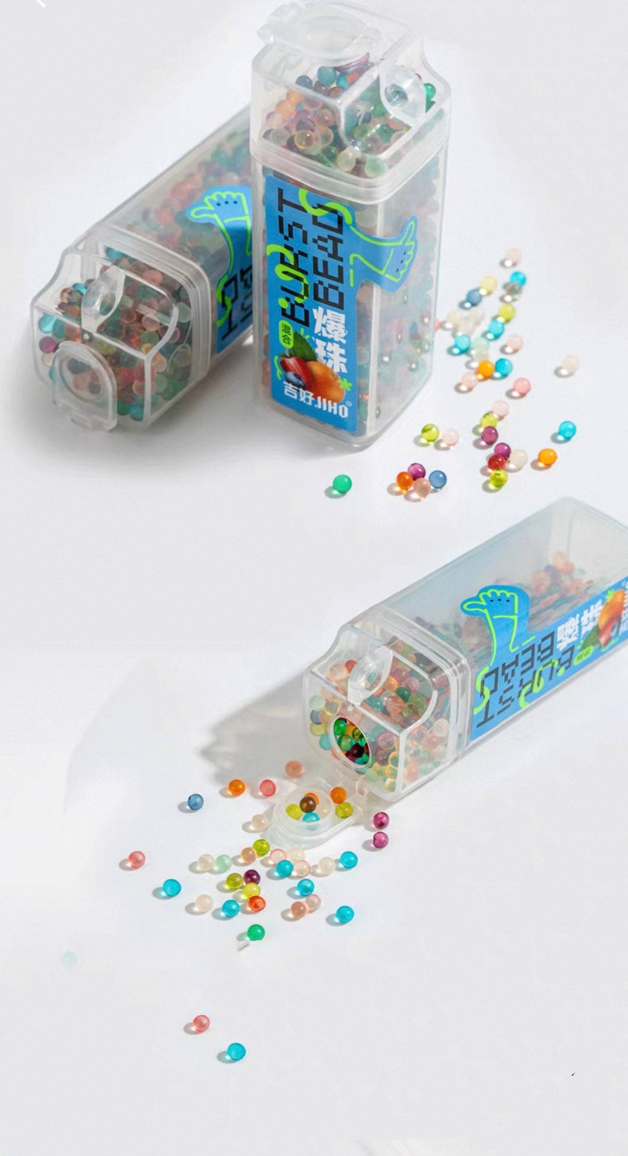 Flavour click beads