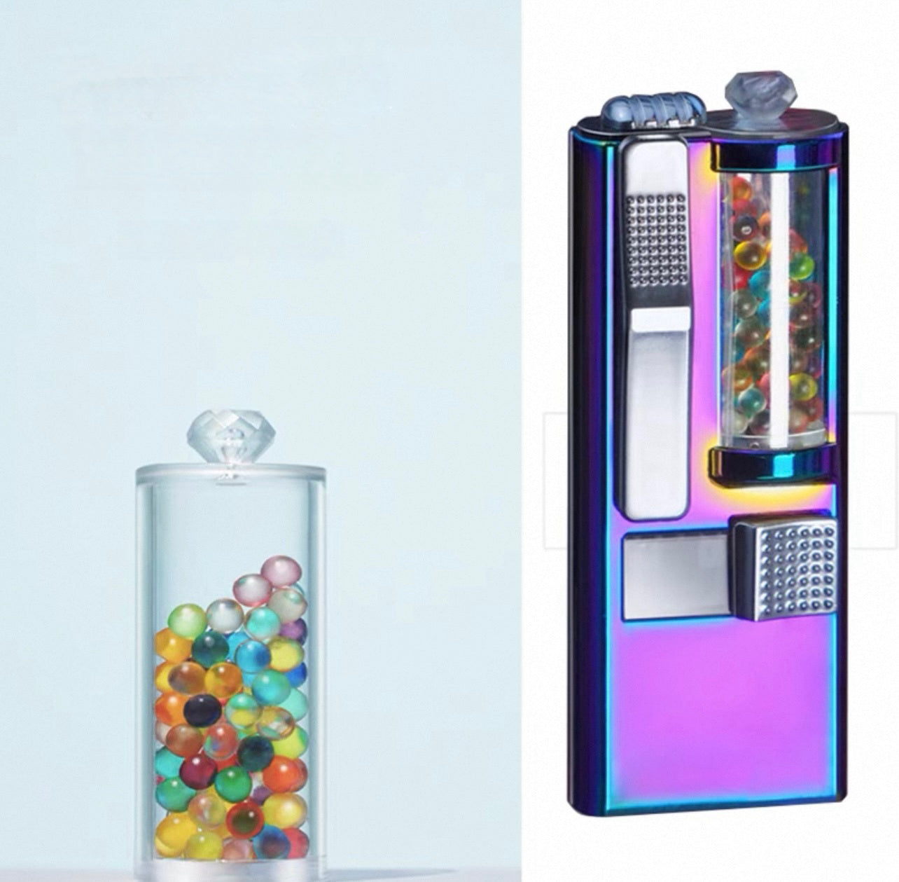 Cigarette flavour click machine