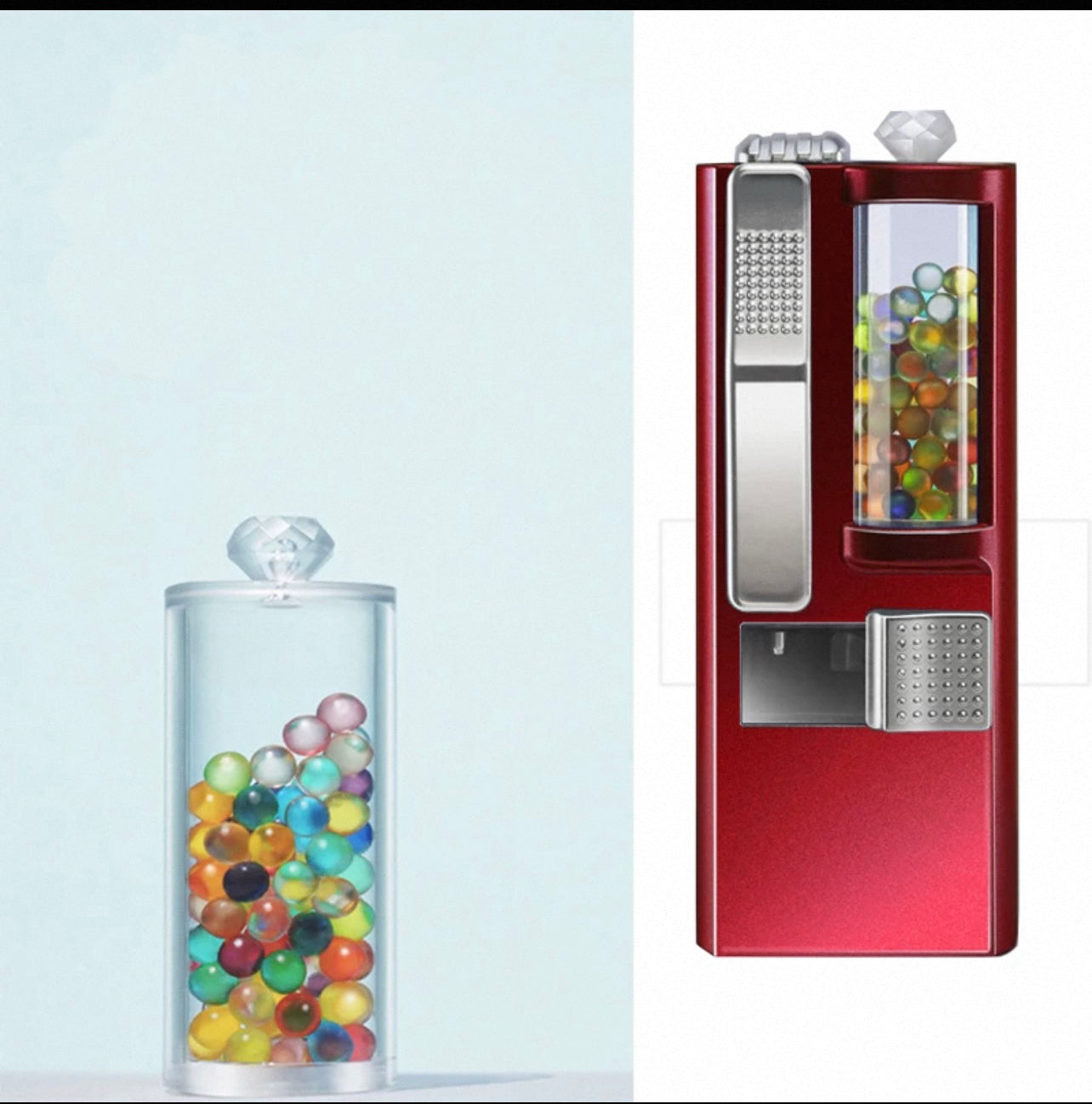 Cigarette flavour click machine
